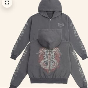 NWOT Paymoneywubby Dragonbind Crop Hoodie M